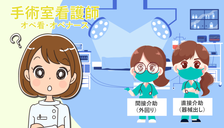 手術室（オペ室）看護師の仕事内容や向き不向き！転職する注意点