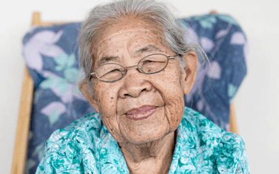 利用者の吸引や創部の観察