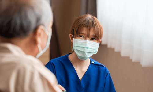 患者の精神的な看護ケア