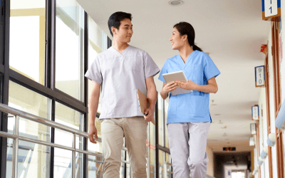 看護師の異動（配置転換）が多い