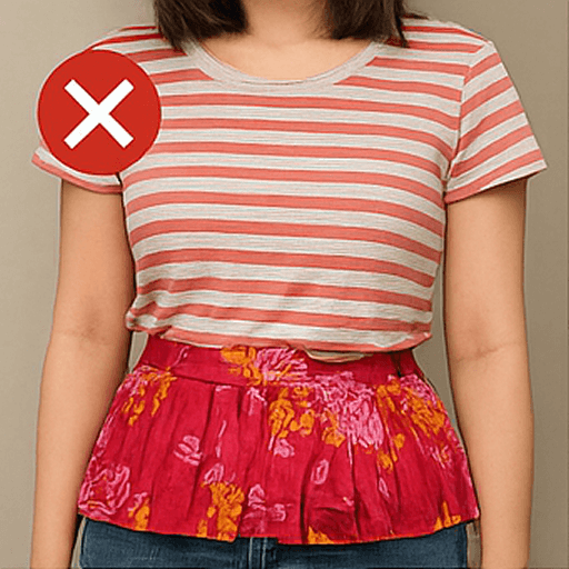 NG服装：カジュアルすぎる・派手すぎる格好