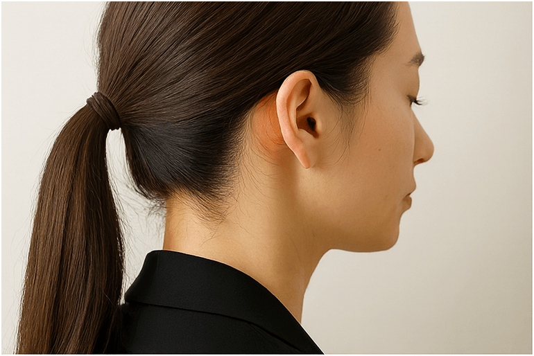 清潔感のある髪型を整える