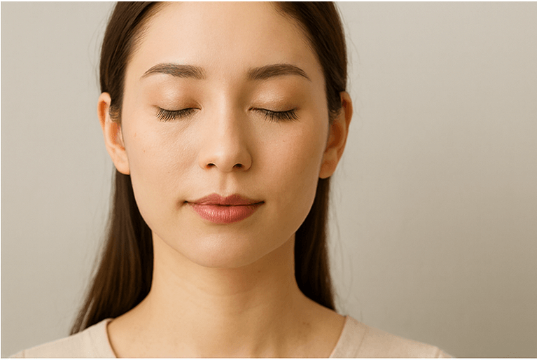 メイクは自然で健康的に見える程度が最適